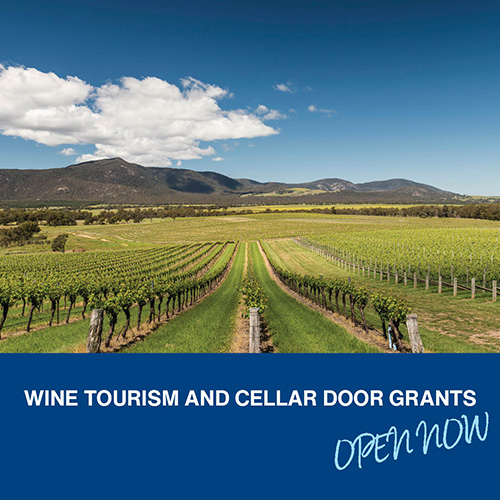 GRANTS PROGRAM OPENS FOR THE WINE INDUSTRY Official Website of